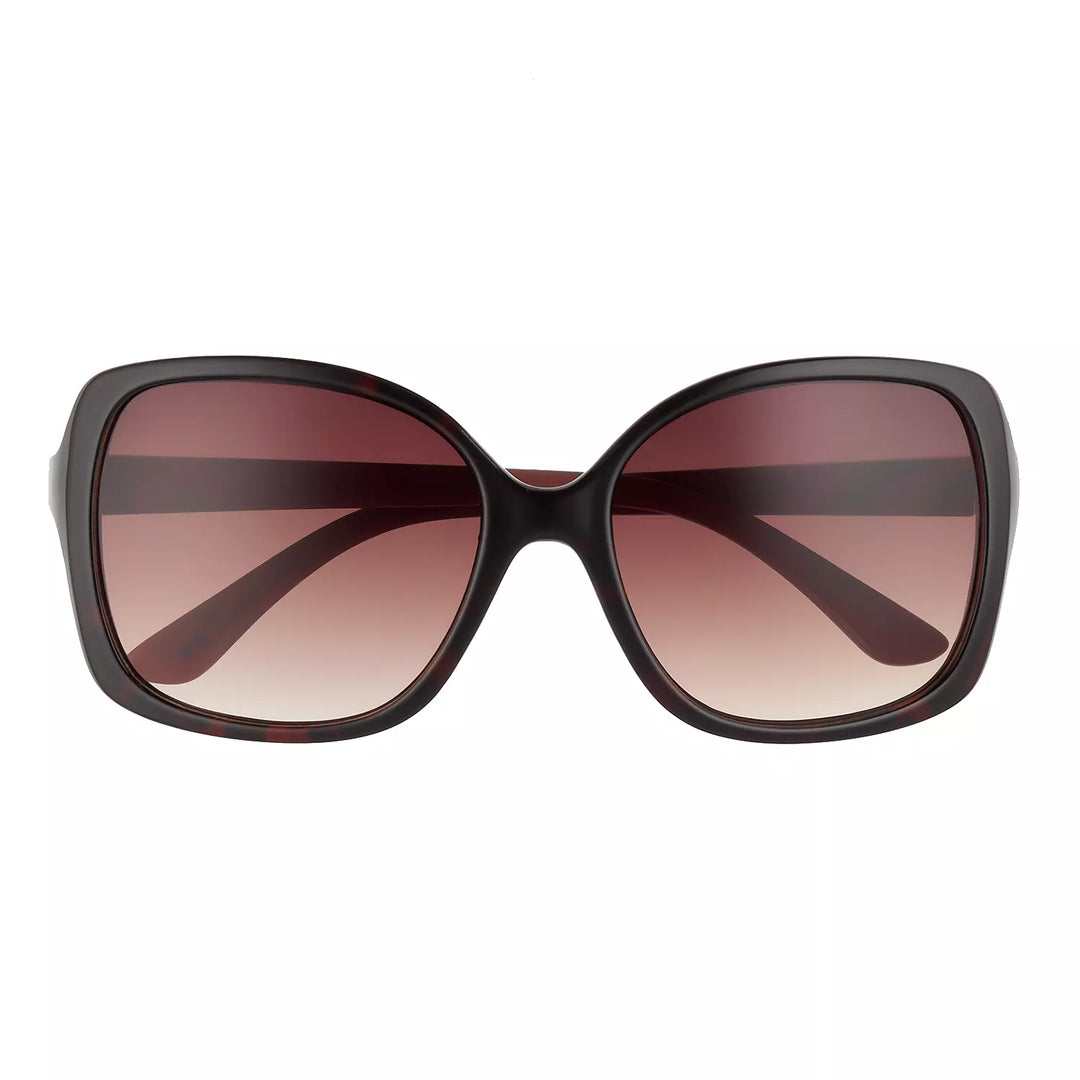 LC Lauren Conrad Cellarz Two-Tone Oversized Square Sunglasses