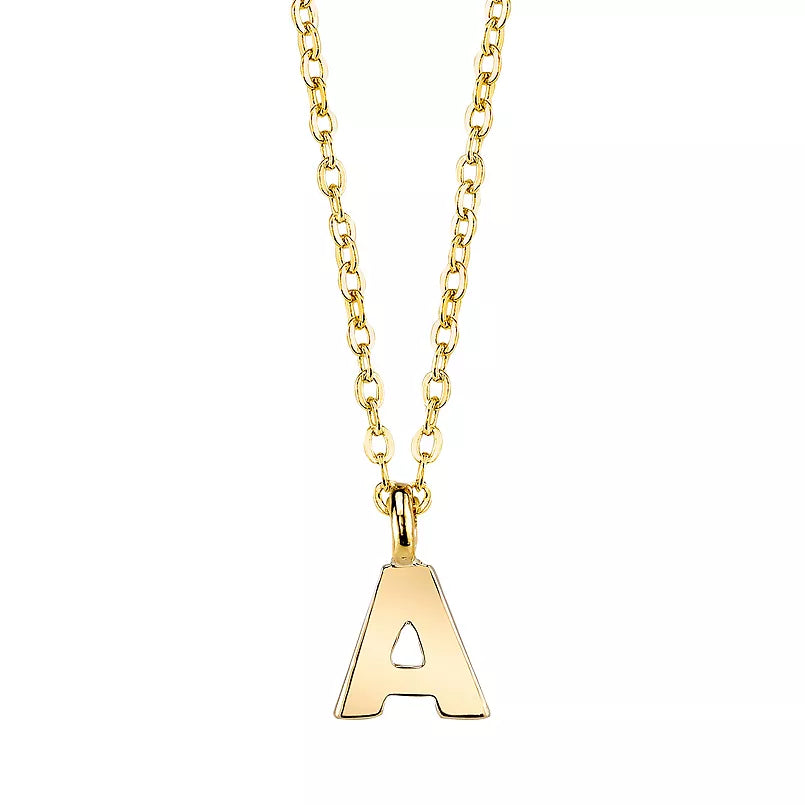 1928 Initial Pendant Necklace