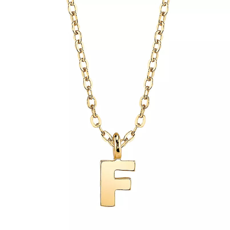 1928 Initial Pendant Necklace