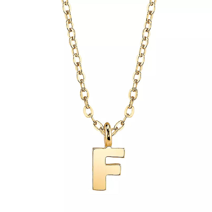 1928 Initial Pendant Necklace