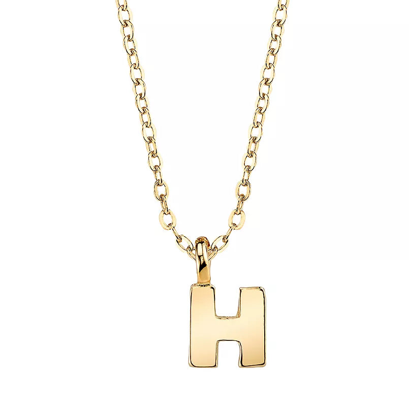 1928 Initial Pendant Necklace