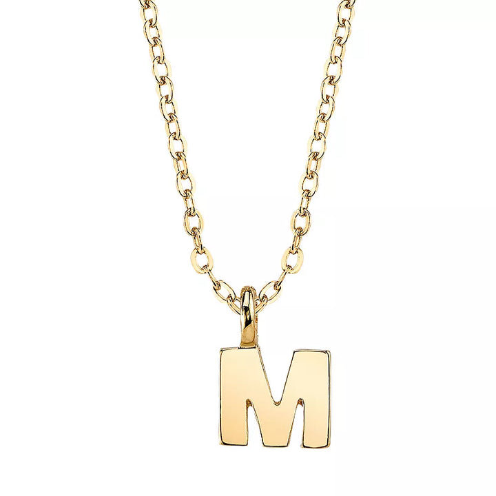 1928 Initial Pendant Necklace