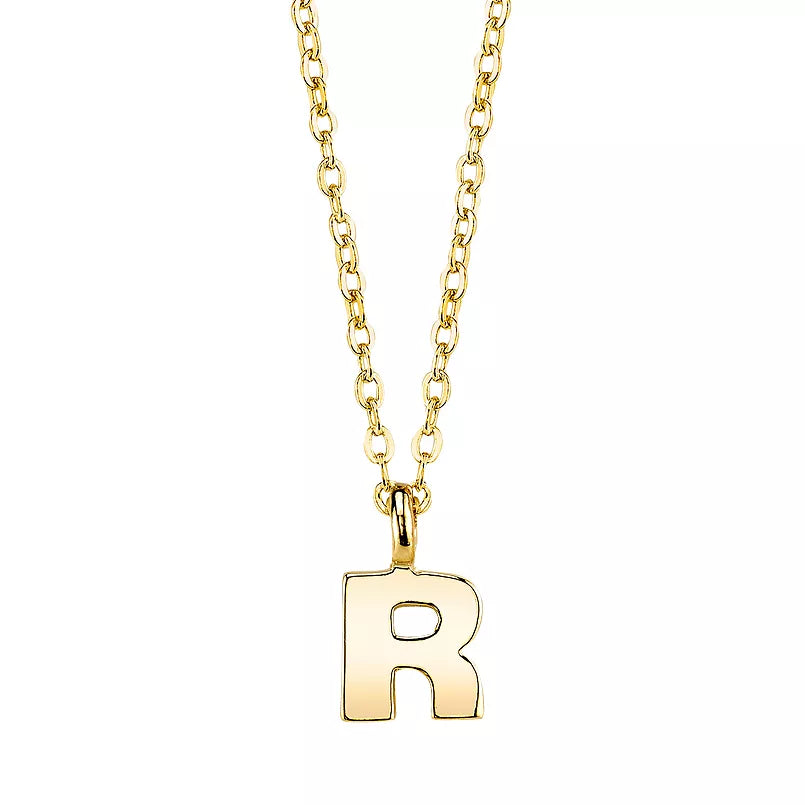 1928 Initial Pendant Necklace