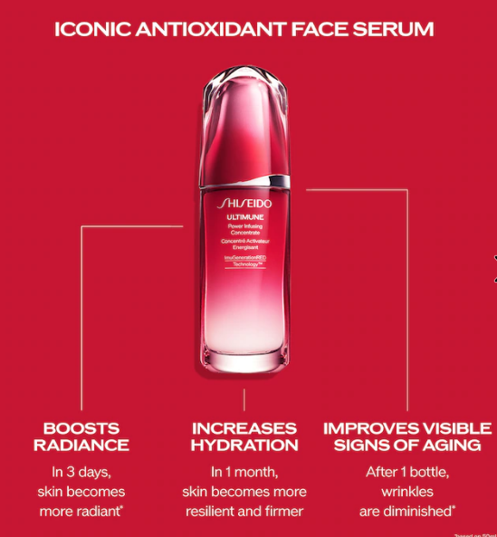 Shiseido Ultimune Power Infusing Concentrate ImugenerationRED - Select Size