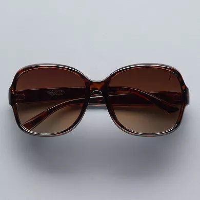 Simply Vera Vera Wang Birdie Midsize Square Sunglasses