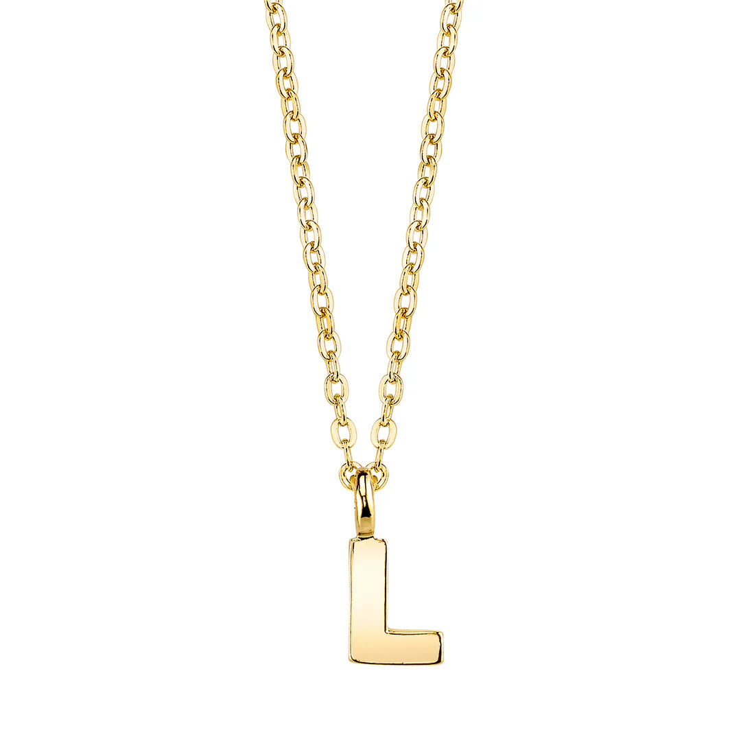 1928 Initial Pendant Necklace