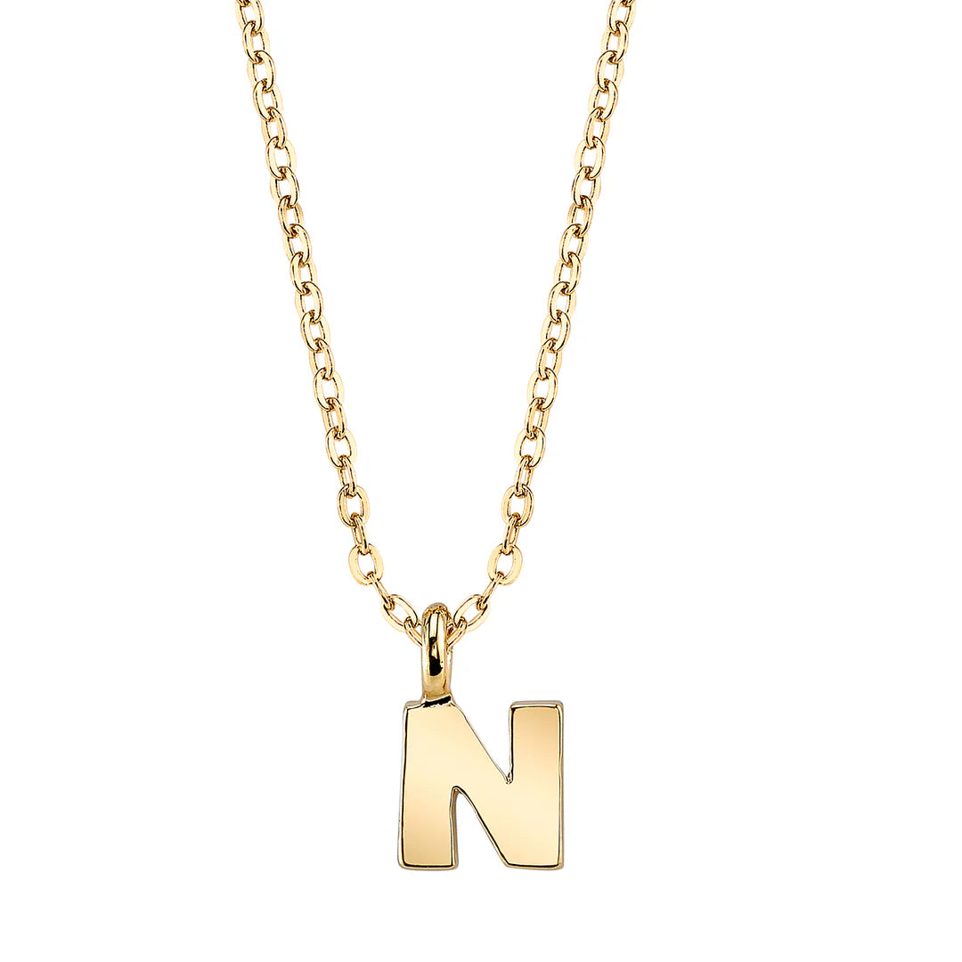 1928 Initial Pendant Necklace