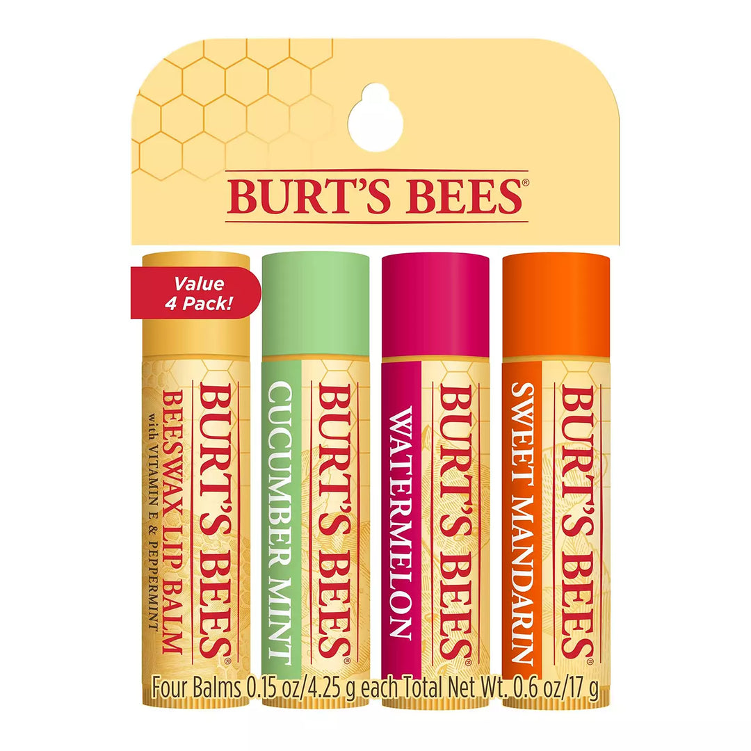 Burt's Bees 4-Pack Lip Balm