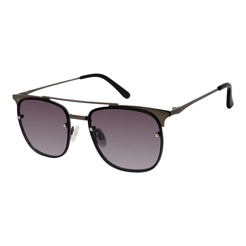 PRIVE REVAUX 56mm Simply Shades Square Polarized Sunglasses