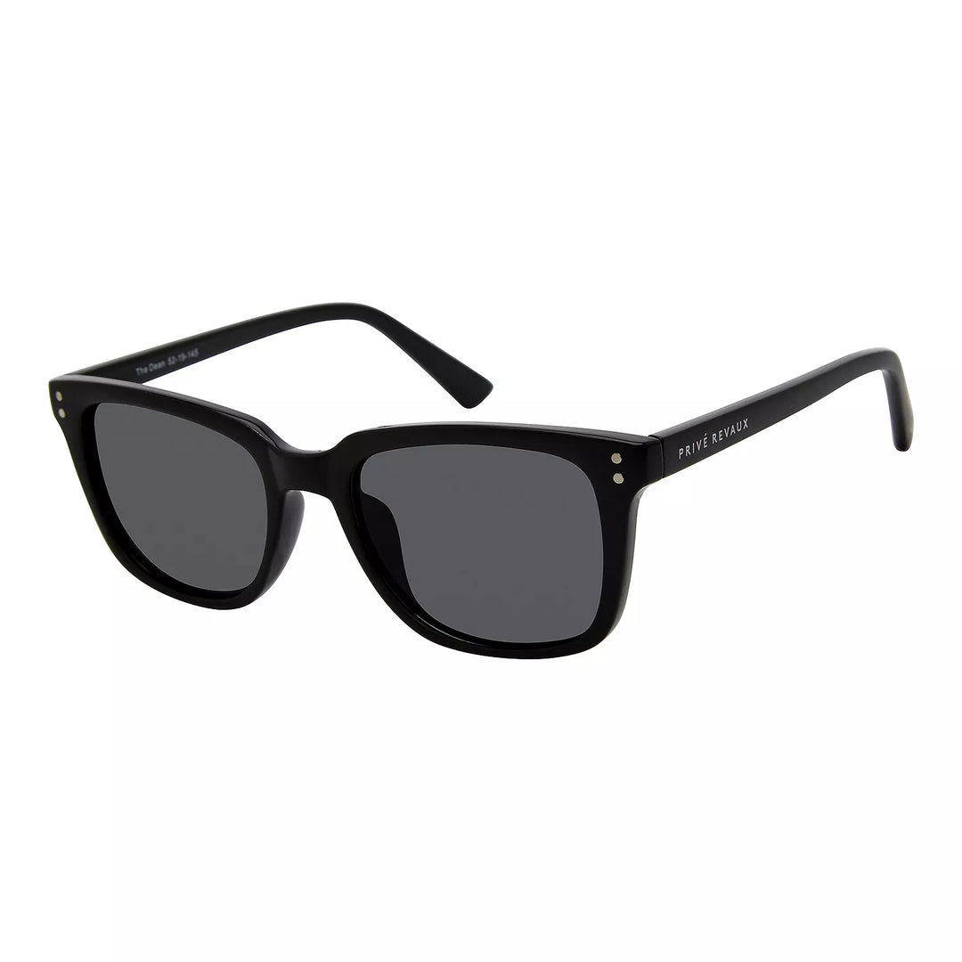 PRIVE REVAUX The Dean 52mm Rectangle Polarized Sunglasses