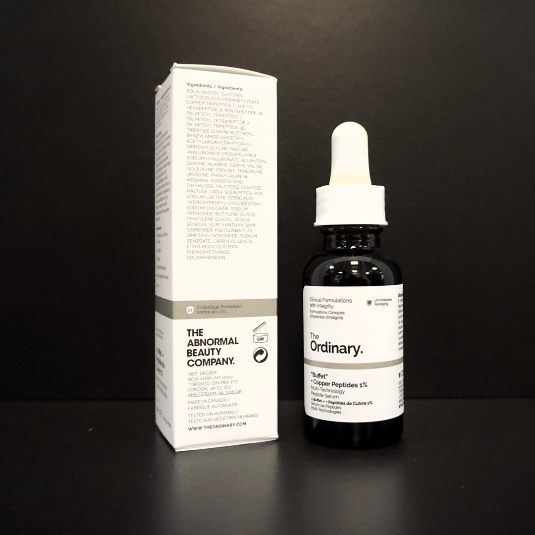 The Ordinary "Buffet" + Copper Peptides 1% Multi Technology Peptide Serum - 1oz