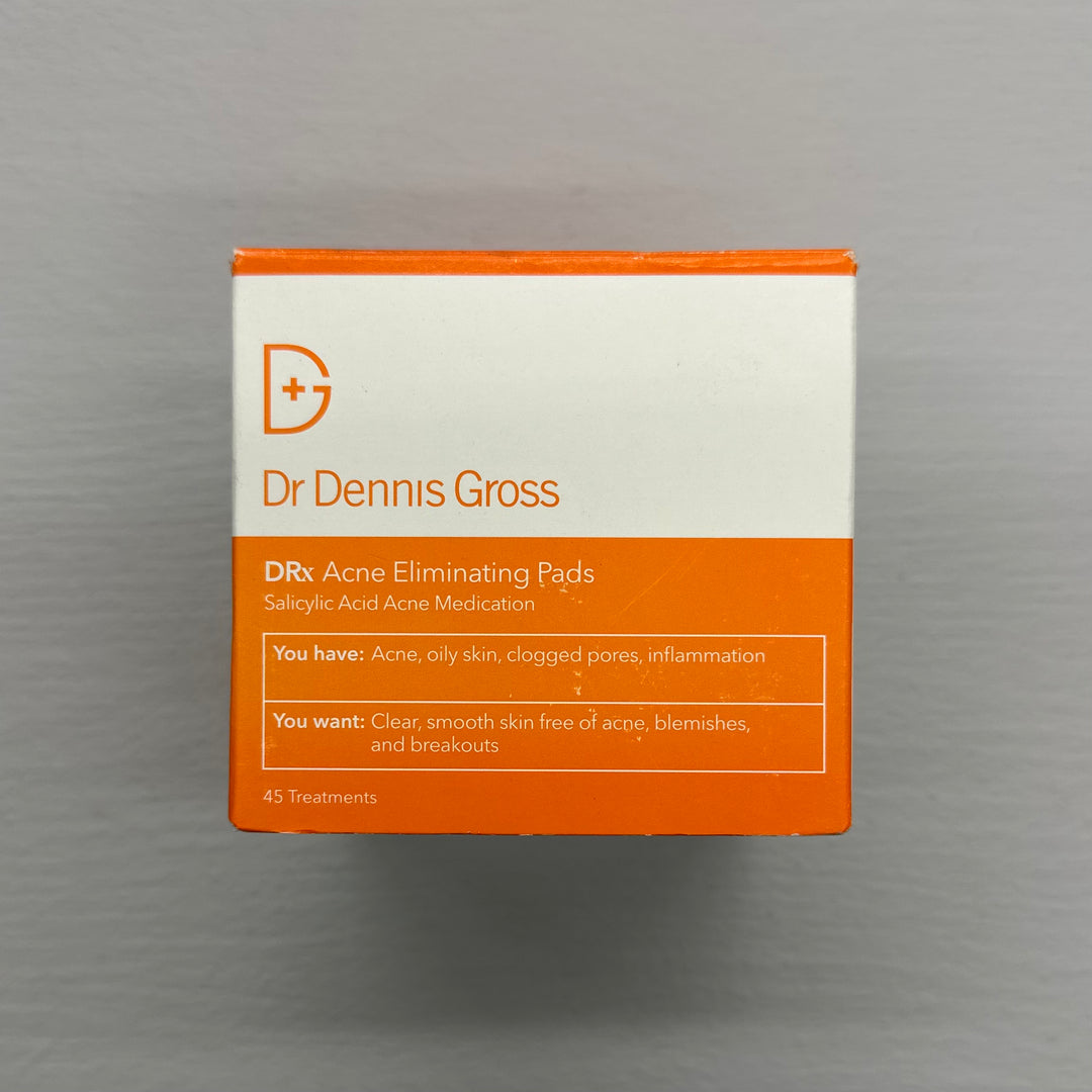 Dr Dennis Gross DRx Acne Eliminating Pads 45ct - Bulk