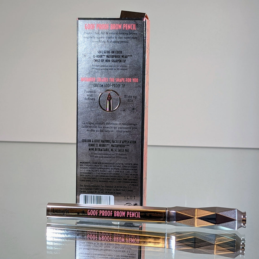 Benefit Cosmetics Goof Proof Waterproof Brow Pencil Mini - 0.17g