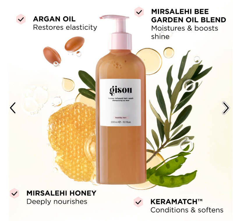 Gisou Honey Infused Hair Wash