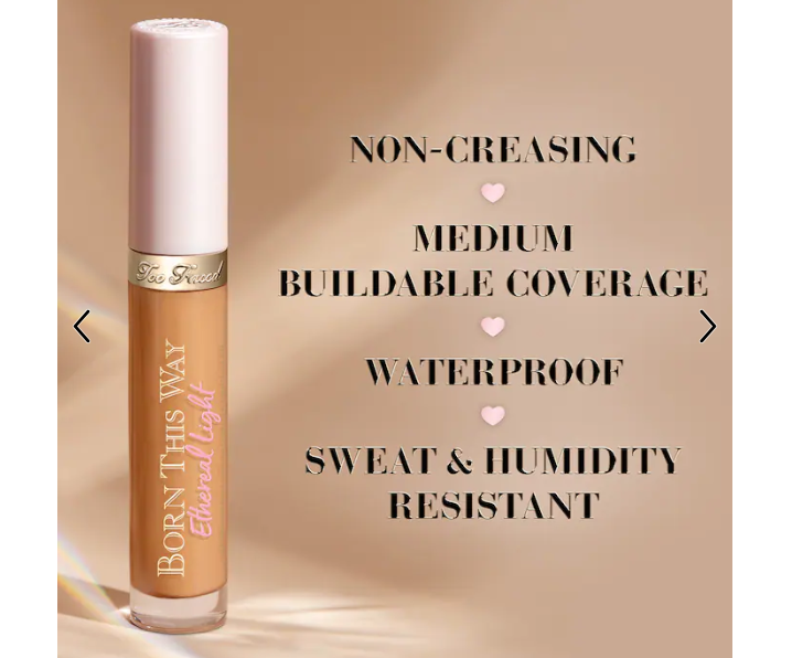 Too Faced Born This Way Ethereal Light Smoothing Concealer - 0.16oz