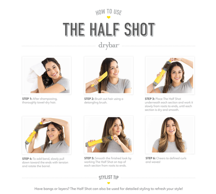 Drybar The Half Shot Blow-Dryer Brush