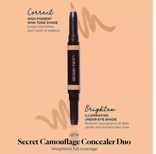 Laura Mercier Secret Camouflage Correct and Brighten Concealer Duo Stick