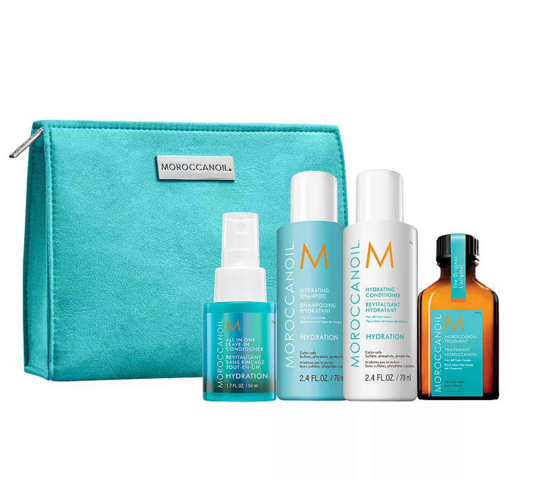 Moroccanoil Mini Hydration On The Go Hair Set