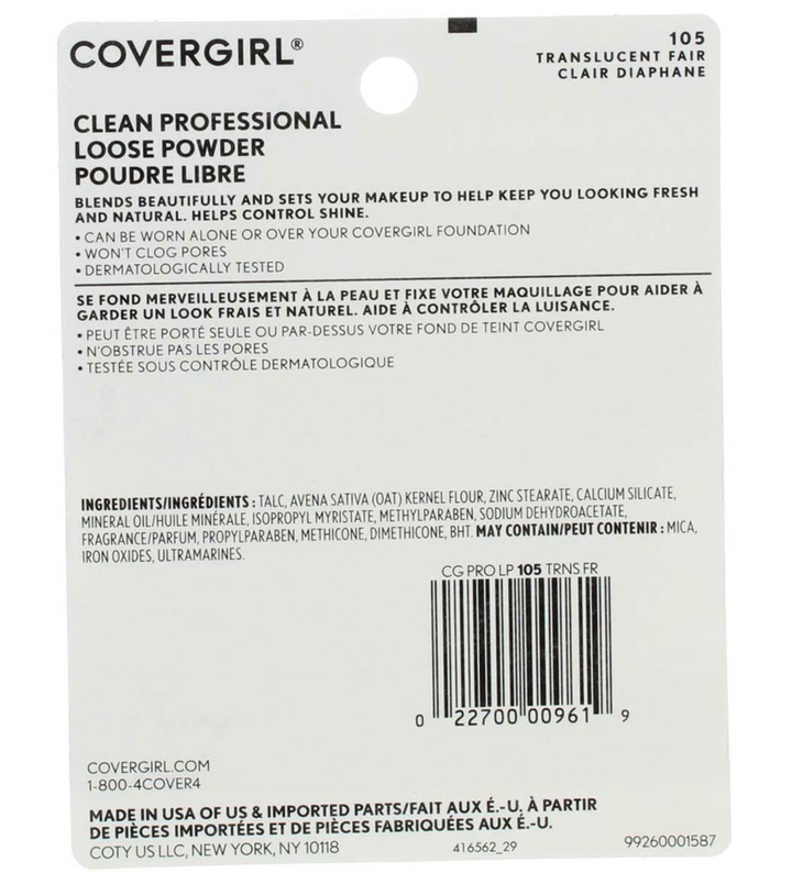 Covergirl Clean Professional  Loose Powder (Select Shade)