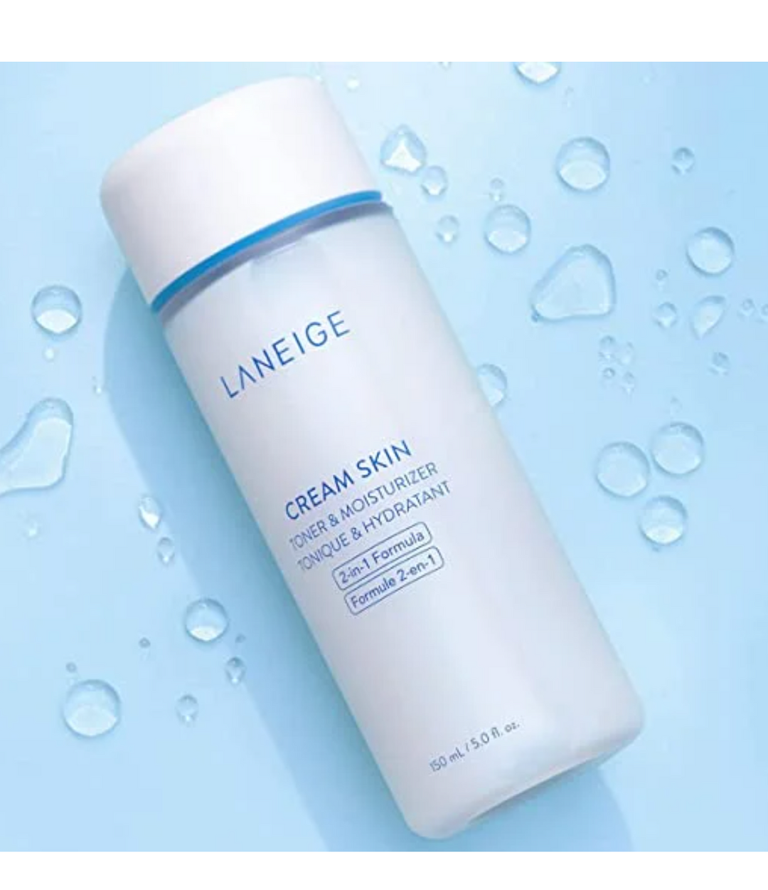 LANEIGE Cream Skin Toner & Moisturizer 2-in-1 Formula - 5floz