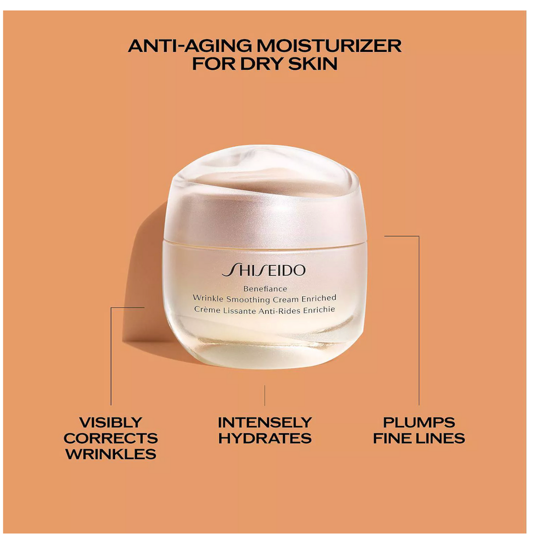 Shiseido Benefiance Wrinkle Smoothing Cream Enriched - Select Size