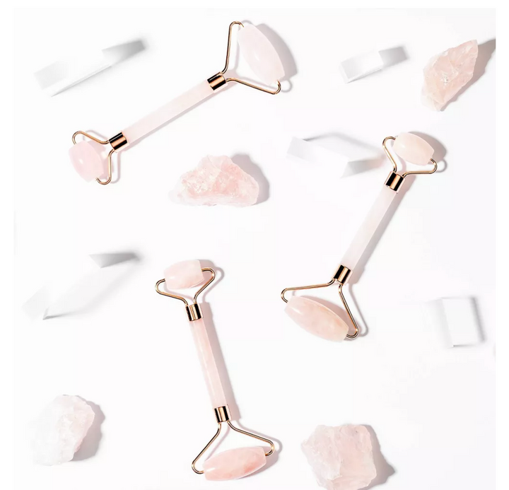 Zoe Ayla Rose Quartz Facial Roller