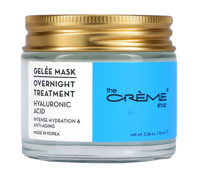 The Crème Shop Korean Skincare Overnight Gel Mask  (Select Treatment)