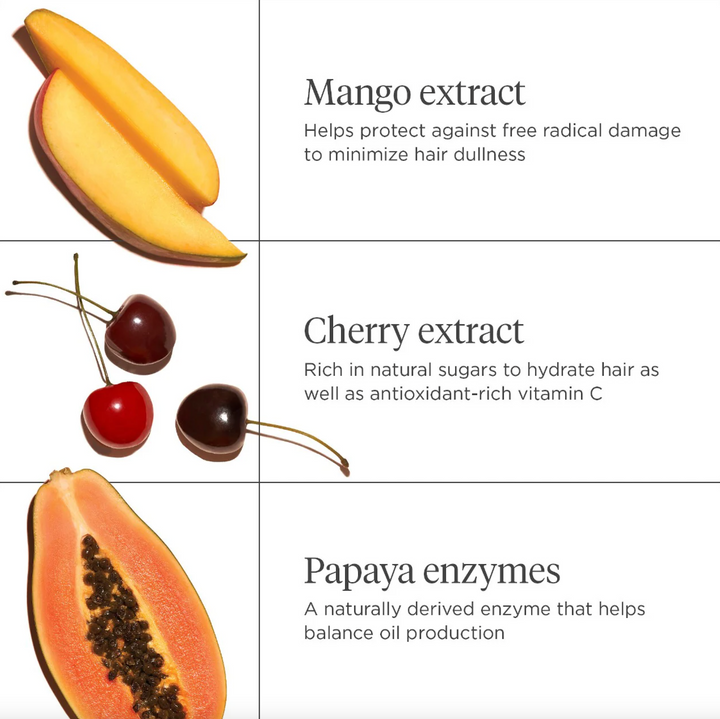 Briogeo Superfoods Mango + Cherry Oil Control & Balancing Shampoo