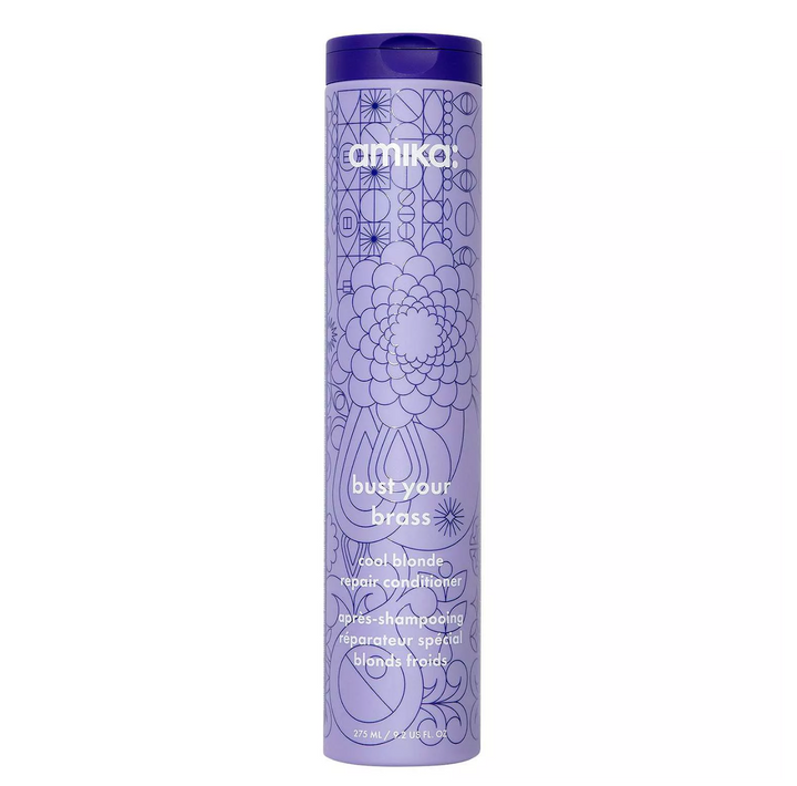 amika Bust Your Brass Blonde Purple Conditioner - 9.2oz