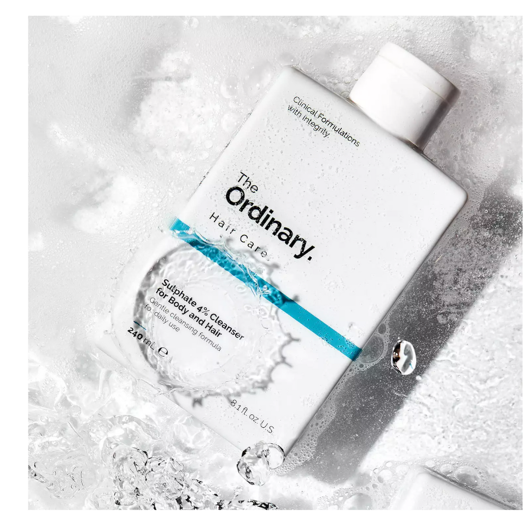 The Ordinary Sulphate 4% Shampoo Cleanser for Body & Hair - 8.1fl oz