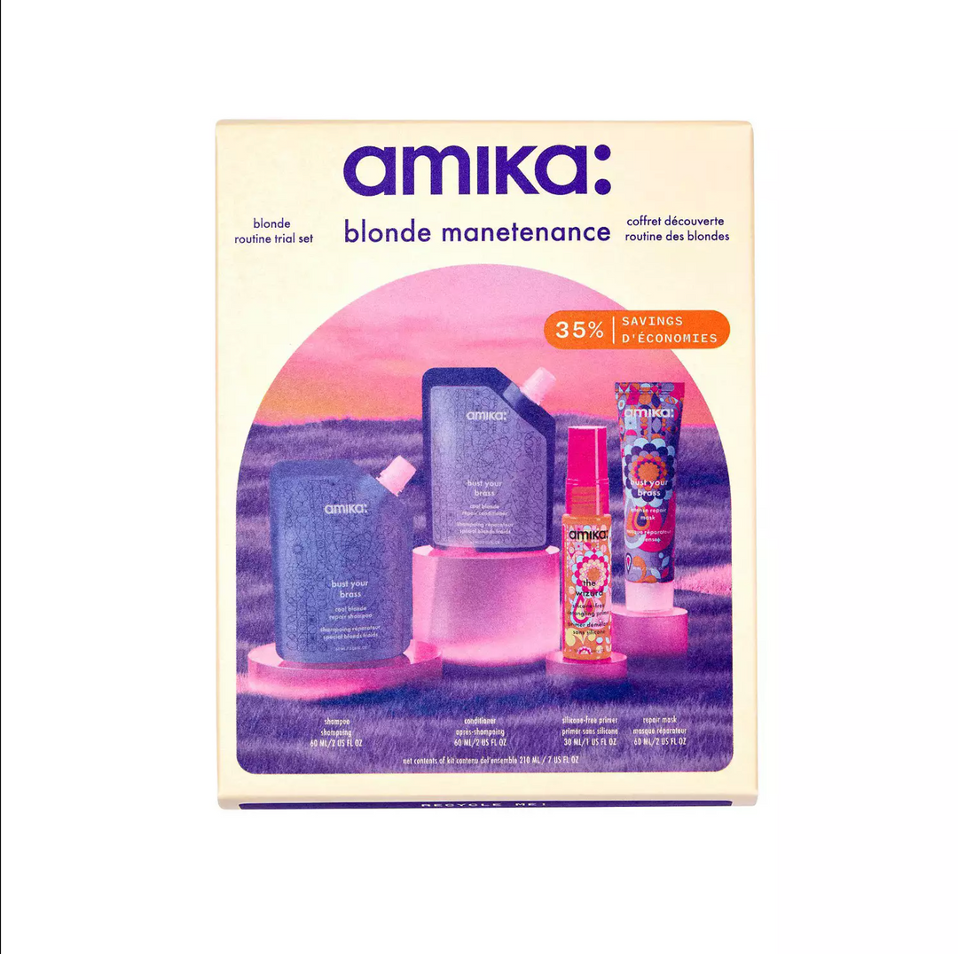 Amika Blonde Manetenance Routine Trial Set