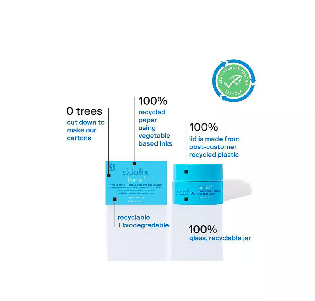 Skinfix barrier+ Triple Lipid + Collagen Brightening Eye Treatment (0.5oz)