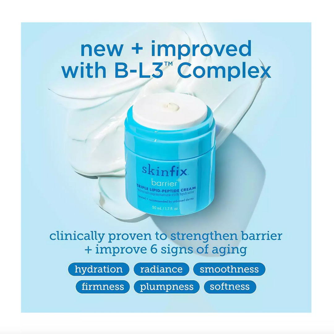 Skinfix barrier+ Triple Lipid-Peptide Cream with B-L3 - NEW Formula