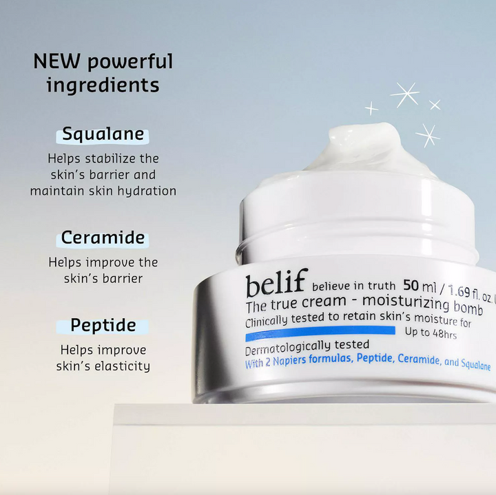 belif The True Cream Moisturizing Bomb - Retain Moisture Up to 48hrs