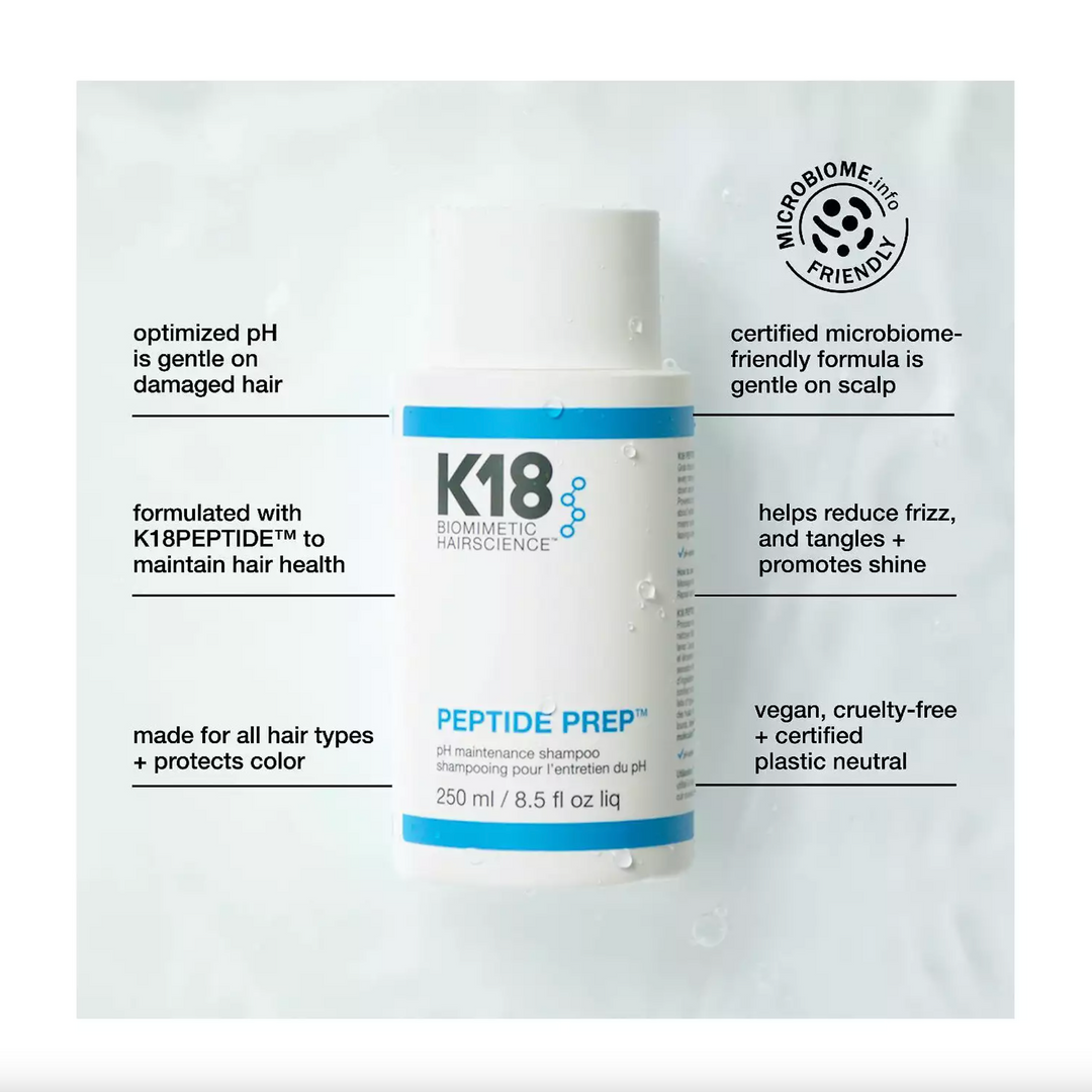 K18 PEPTIDE PREP pH Maintenance Shampoo - 8.5fl oz