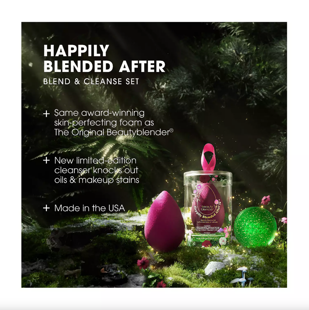 beautyblender Happily Blended After Blend & Cleanse Beautyblender Set