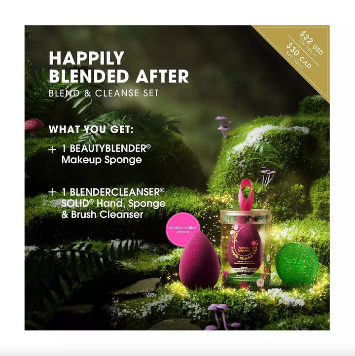 beautyblender Happily Blended After Blend & Cleanse Beautyblender Set