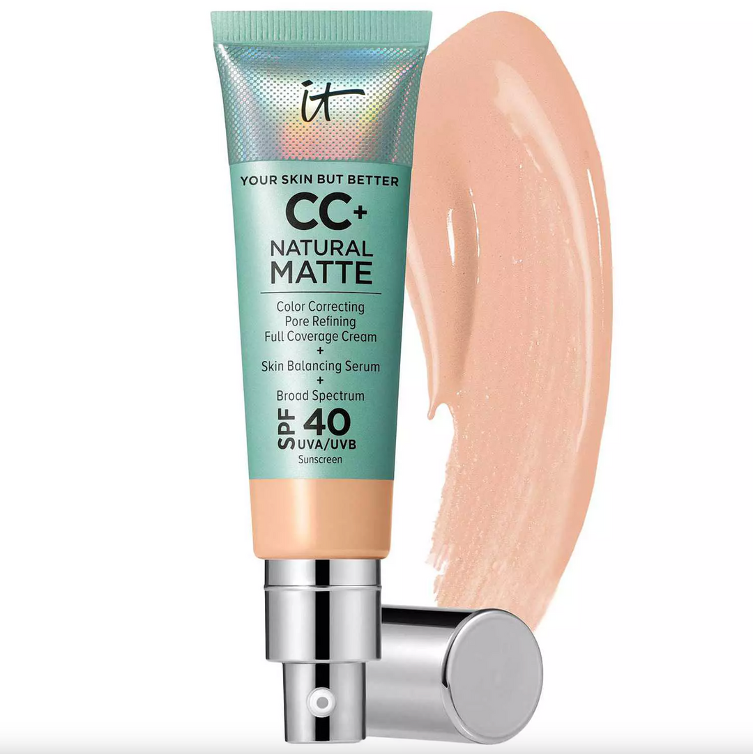 IT Cosmetics CC+ Cream Natural Matte Foundation w/SPF 40