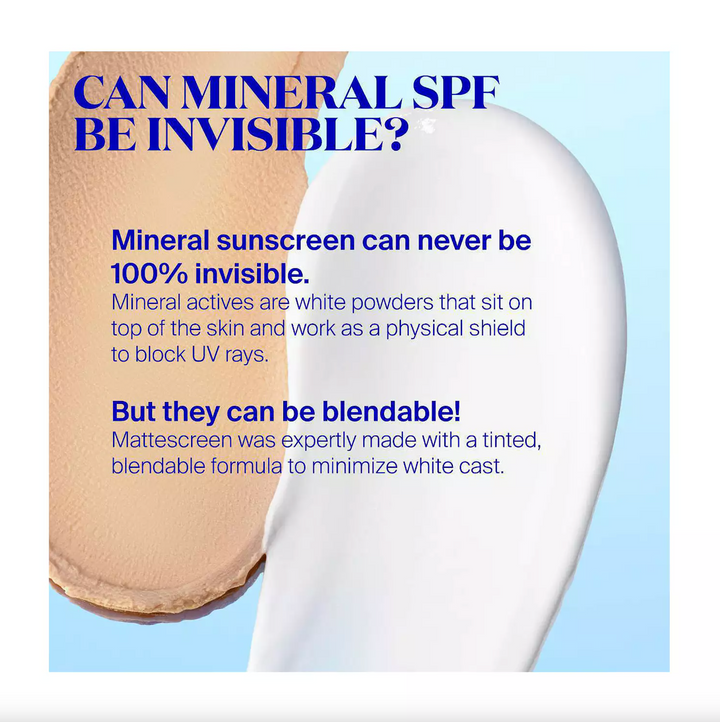 Supergoop! 100% Mineral Mattescreen Sunscreen SPF 40