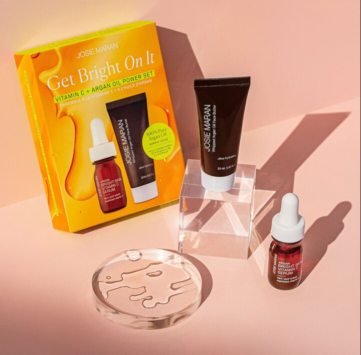 Josie Maran Get Bright On It The Glow Duo Kit