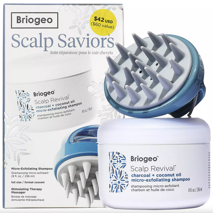 Briogeo Scalp Revival Shampoo + Scalp Massager Gift Set