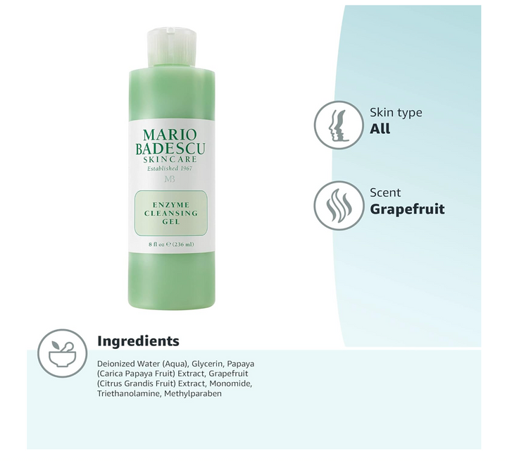 Mario Badescu Enzyme Cleansing Gel - 8oz