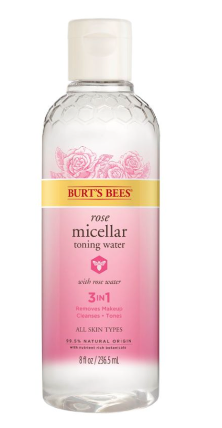 Burt's Bees Micellar Toning Water With Rose - 8oz