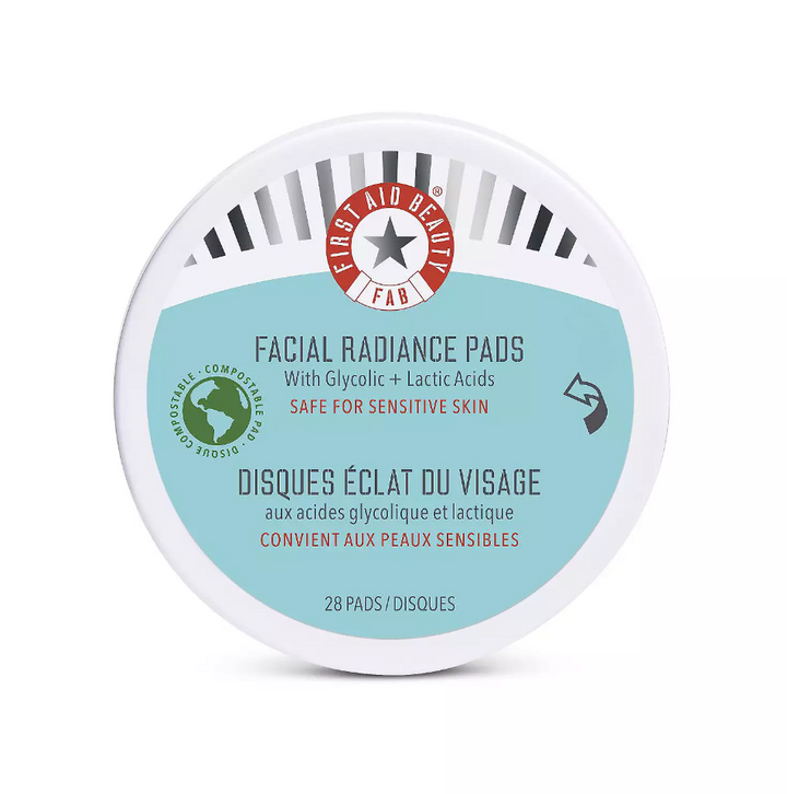 First Aid Beauty Facial Radiance Pads with Glycolic + Lactic Acids