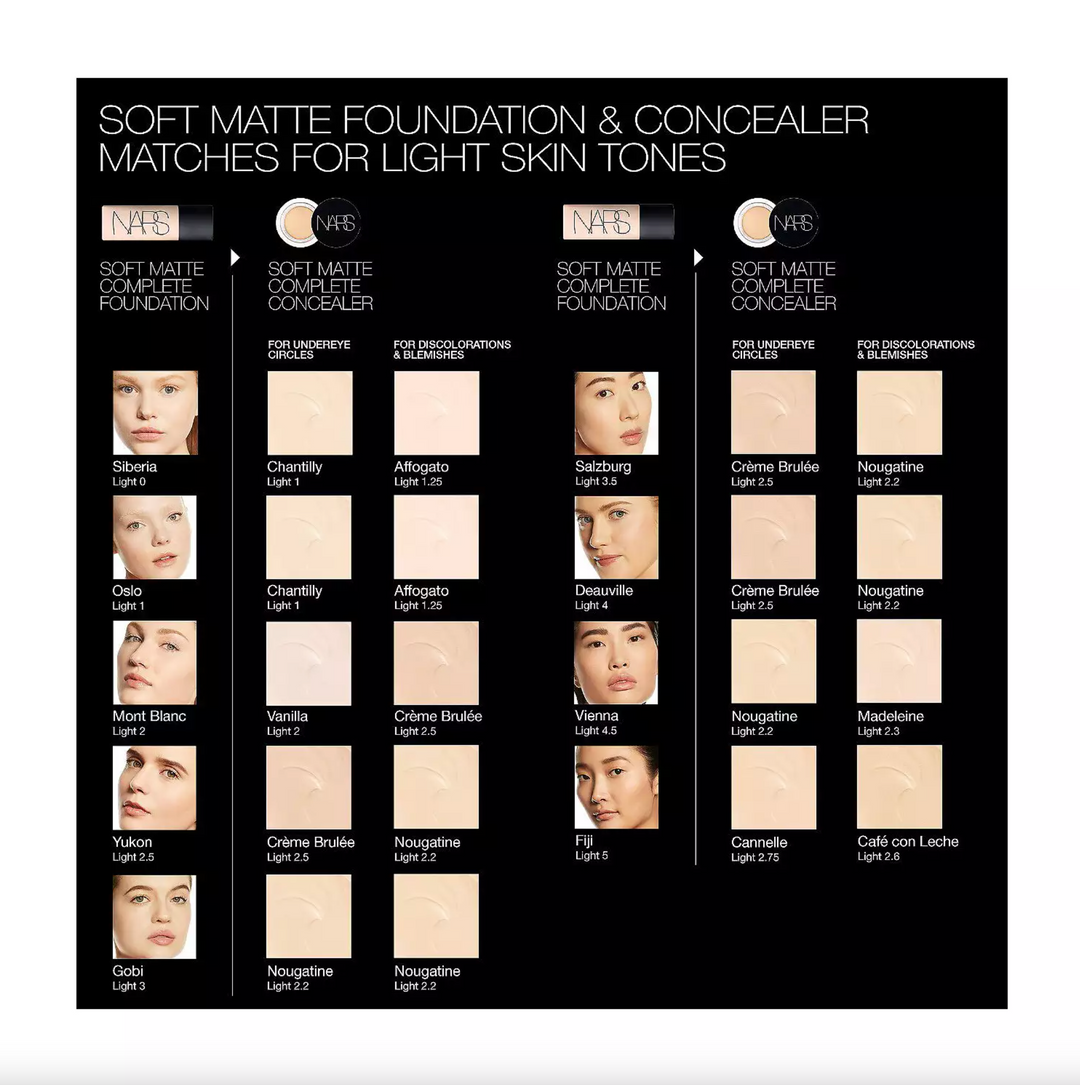 NARS Soft Matte Complete Foundation - 1.5oz