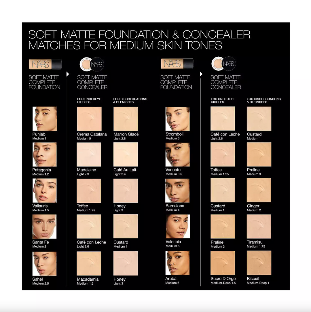 NARS Soft Matte Complete Foundation - 1.5oz