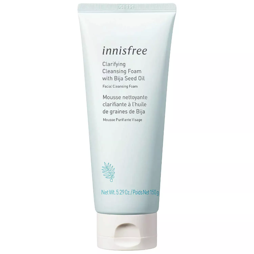 innisfree Clarifying Cleansing Foam with Bija Seed Oil - 5.29oz