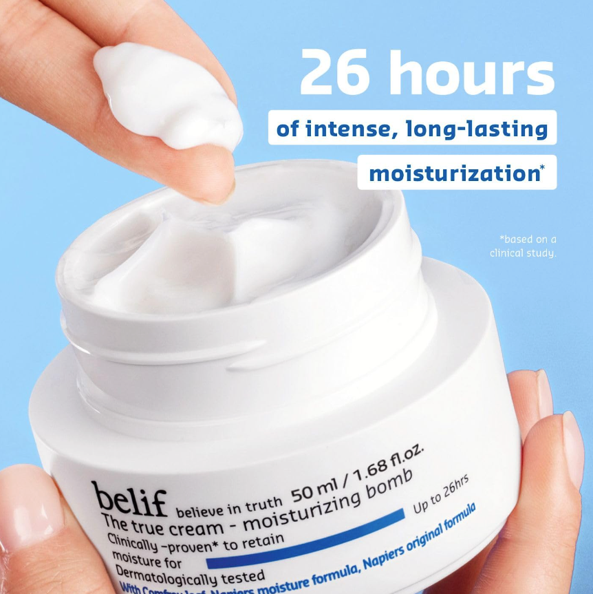 belif The True Cream Moisturizing Bomb - Retain Moisture for 26hrs