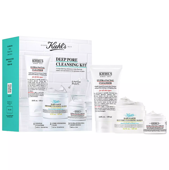 Kiehl's Since 1851 Deep Pore Cleansing and Hydrating Set