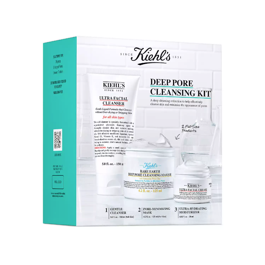 Kiehl's Since 1851 Deep Pore Cleansing and Hydrating Set